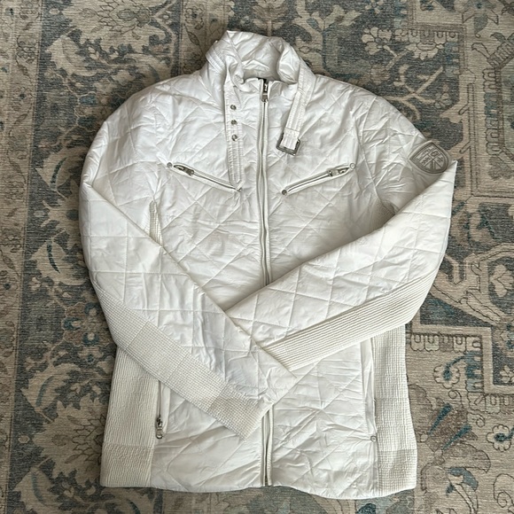 Like new white Lauren Ralph Lauren light puff jacket, size XS - Picture 1 of 4